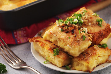 Zagorskie strukli, a national Croatian dish	