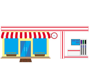 Gas station. Filling station.