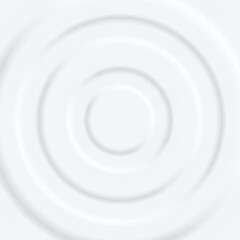 Abstract illustration in neomorphism style. Minimal wallpaper, background. Geometric background with light and shadow. Circle shape.