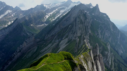 landscape with mountains