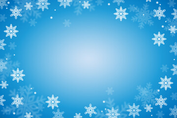 SNOWFLAKE CRYSTAL FALLING DURING WINTER IN DECEMBER WALLPAPER BACKGROUND

