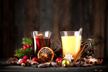 Glühwein und Eierpunsch