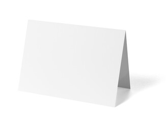folded leaflet white blank paper template book desktop calendar