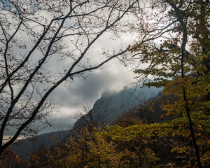 Russia, Crimean mountains in autumn