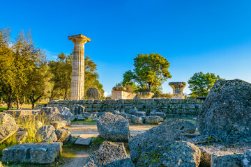 Olympia Ruins, Peloponesse, Greece