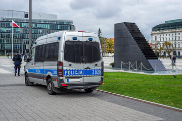 Pomnik Ofiar Tragedii Smoleńskiej. © Tomasz Warszewski