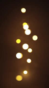 Christmas lights shaped as Christmas tree