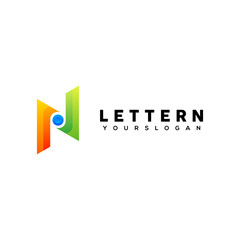 vector modern business logo gradient icon design