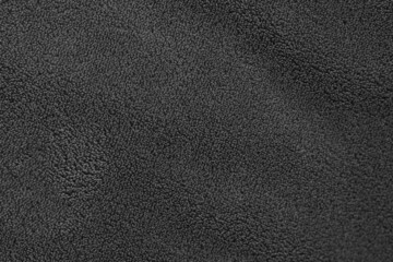 texture of a soft gray plaid, towel. Soft fabric over the entire frame.