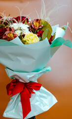 Beautiful flowers bouquet for the shop