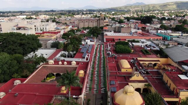 Pueblo M&aacute;gico de Tequila Jalisco, M&eacute;xico. Drone