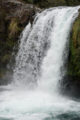 Fototapeta na wymiar Tawhai Falls in the Tongariro National Park, North Island, New Zealand.