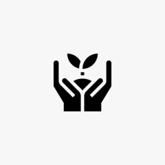 Fototapeta premium sprout icon. sprout vector icon on white background