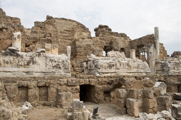 amphitheater of the ancient city of Side