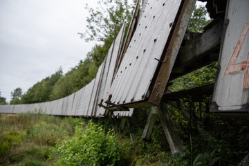 The Big Pulkovo Radio Telescope at the Pulkovo Observatory. Saint-Petersburg, Russia.
