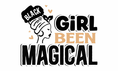 Calligraphy fun queen design to print on tee, shirt, hoody, poster banner sticker, card,  Simple vector illustration