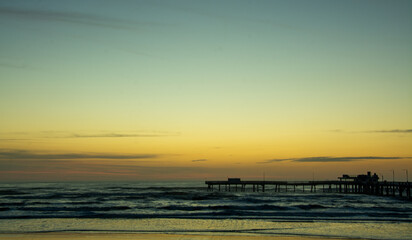 Fototapeta premium sunrise on the beach