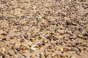 Stones in the beach coast