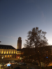 Mülheim an der Ruhr bei Nacht