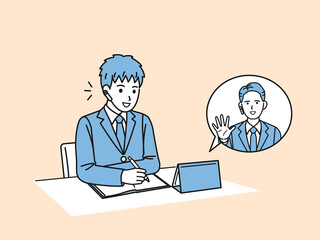 英会話を学ぶ　学生　男の子　生徒　中高生　中学生　高校生　