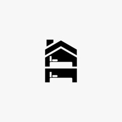 house icon. house vector icon on white background
