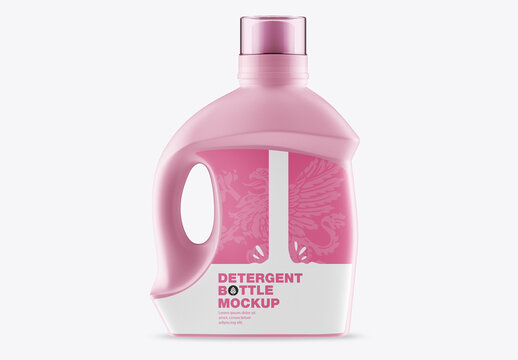 Detergent Bottle Mockup