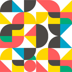 abstract background with geometric shape. Abstract vector pattern design in Scandinavian style for web banner, business presentation, branding package, fabric print, wallpaper