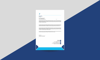 Letterhead template