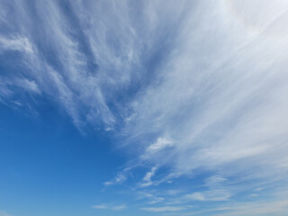 blue sky with clouds