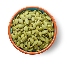 bowl of pumpkin seeds