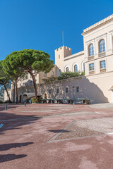 Le palais de Monaco sous le soleil