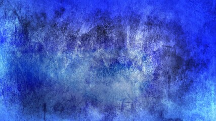 Abstract background painting art with ice blue texture paint brush for black friday poster, banner, website, card background