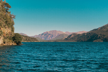 Conexión natural en Bariloche, Argentina.