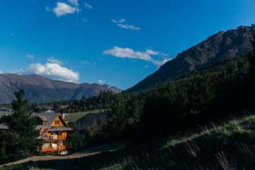 Conexión natural en Bariloche, Argentina.