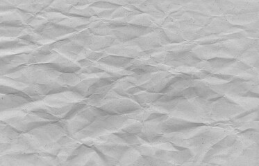 crumpled cream paper background texture. Paper craft
