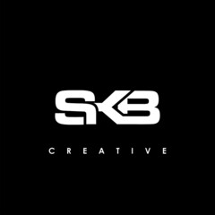 SKB Letter Initial Logo Design Template Vector Illustration