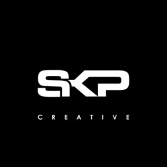 SKP Letter Initial Logo Design Template Vector Illustration
