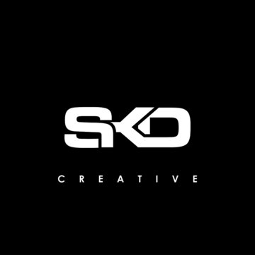 SKD Letter Initial Logo Design Template Vector Illustration
