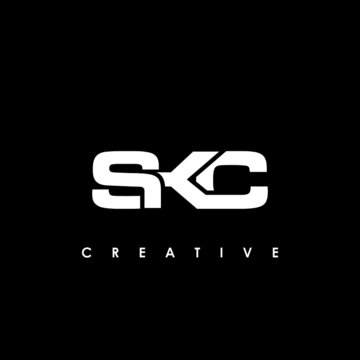 SKC Letter Initial Logo Design Template Vector Illustration