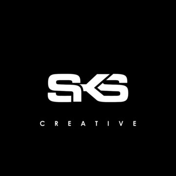 SKS Letter Initial Logo Design Template Vector Illustration