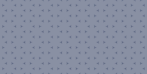 Minimalist geometric vector pattern. Seamless blue background with shaped figures. Modern subtle texture. Stylish ornament used for design wallpaper, paper, wrapping, package, covers, business cards.