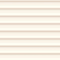 Obraz premium Minimal ecru jute plain horizontal stripe texture pattern. Two tone washed out beach decor background. Modern rustic brown sand color design. Seamless striped distress shabby chic pattern. 