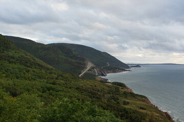 Fototapeta premium Seaside landscape during the day