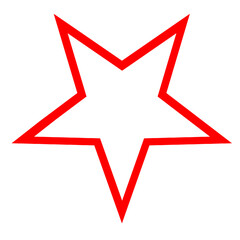 Shape star object promo label signage frame