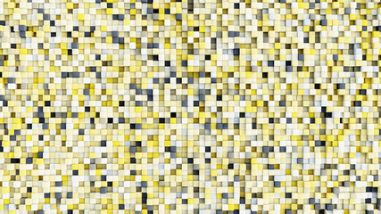 Abstract 3d rendering CubesSeamless Background.
