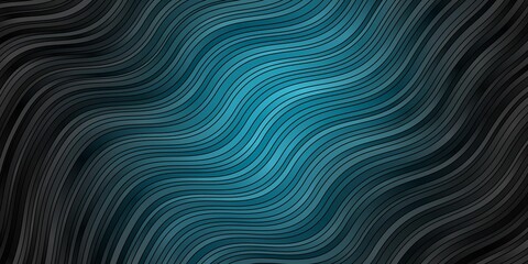 Obraz premium Dark BLUE vector pattern with lines.