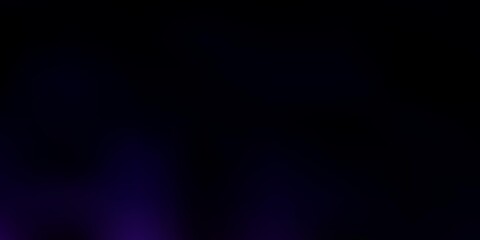 Dark purple vector gradient blur background.