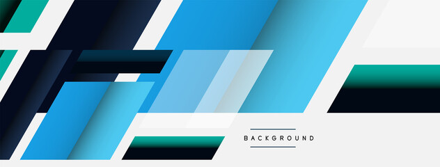 Background. Geometric diagonal square shapes and lines abstract composition. Vector illustration for wallpaper banner background or landing page