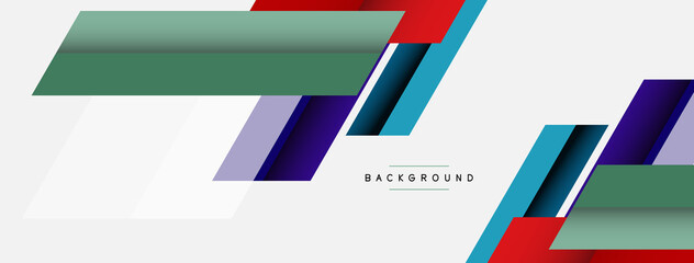 Background. Geometric diagonal square shapes and lines abstract composition. Vector illustration for wallpaper banner background or landing page