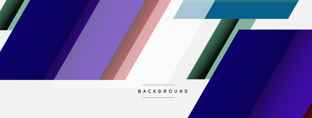 Background. Geometric diagonal square shapes and lines abstract composition. Vector illustration for wallpaper banner background or landing page